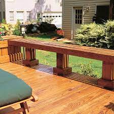 9 Cool Deck Designs That Add Seating