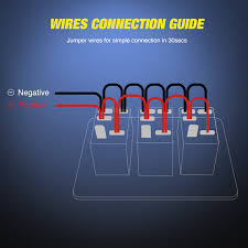 Using the assist of this book, you'll be able to easily do your own wiring projects. Nilight 3 Gang Aluminum Rocker Switch Panel 5 Pin On Off Pre Wired Tog Nilight Led Light