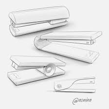 Stapler Design Industrial Design Sketch Sketch Design
