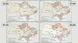 Mapa wojny na Ukrainie. Które miasta i regiony są zajęte przez Rosjan? -  TVN24