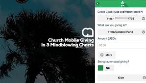 Church Mobile Giving In 3 Mindblowing Charts Churchmag