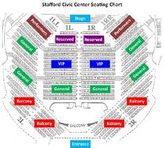 Old Stafford Civic Center Seating Chart Best Picture Of