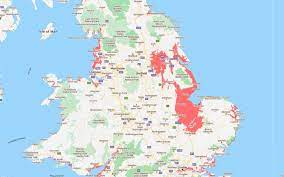 uk areas that will be underwater