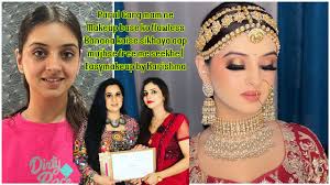free live bridal makeup step by step