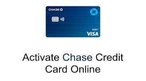 activate chase credit card