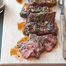 grilled marinated skirt steak cook s
