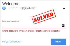 how to reset your gmail pword with