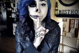 emo skull makeup pictures photos and