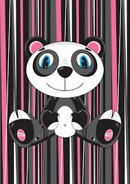 cute cartoon panda bear character