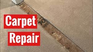 patch carpet when you take walls down