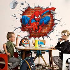 Teen Spiderman Wall Decor Sticker Decal