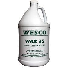 wesco wax 35 floor finish gal west