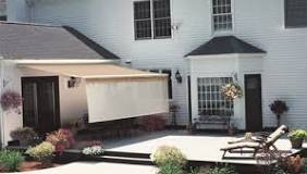 How far out do SunSetter awnings extend?