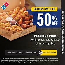 Welcome to our domino's malaysia coupons page, explore the latest verified dominos.com.my discounts and. Facebook
