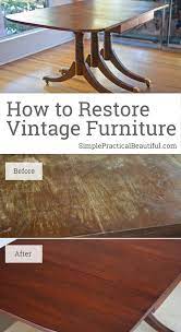 restoring a midcentury table simple