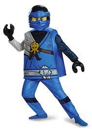 Jay Deluxe Ninjago Lego Costume Large/10-12