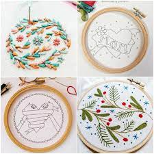These free machine embroidery designs, patterns, and applique pes files are available for instant download online. 17 Sites With Fun And Free Hand Embroidery Patterns