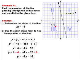 Math Example Linear Function Concepts