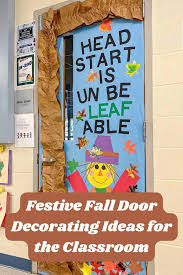 festive fall door decorating ideas for