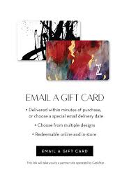 Z gallerie is an american chain of home furnishing, art and decor retail stores founded by siblings joe zeiden, mike zeiden, and carole malf. Gift Card