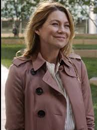 Anatomy Dr Meredith Grey Pink Trench Coat