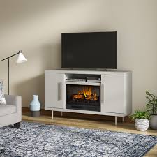 Cestoni 60in White Fireplace Console