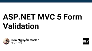 asp net mvc 5 form validation dev