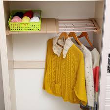 adjustable closet organizer storage