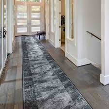 sardis graphite hallway carpet runner