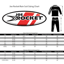 Joe Rocket Rs 2 Motorcycle Rain Suit