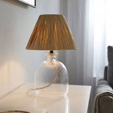 Endon Lighting Lyra Raffia Table Lamp