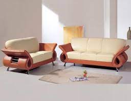 dual colored or black leather sofa set