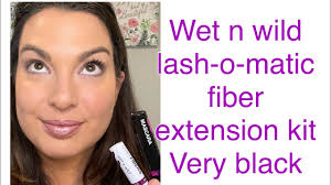 wet n wild lash o matic mascara fiber