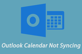 outlook calendar not syncing here are