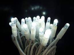 string fairy lights 4m white cable