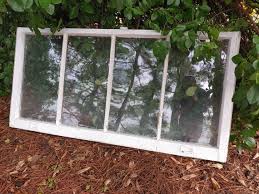 Vintage Antique Farm Window Sash Frame