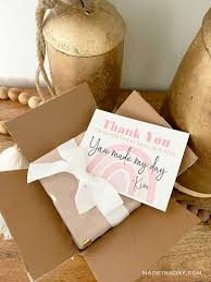 small biz diy thank you notes made with