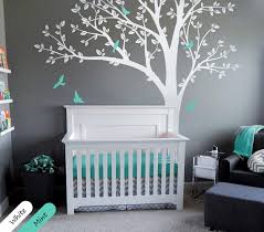 White Tree Wall Sticker Baby Nursery