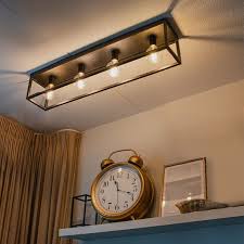 Industrial Ceiling Lamp Black 99 5 Cm 4