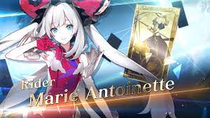 Fate/Grand Order - Marie Antoinette Servant Introduction - YouTube