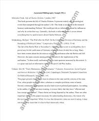    Annotated Bibliography Templates     Free Word   PDF Format     Annotated bibliography
