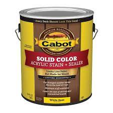 Solid Color Acrylic Stain And Sealer