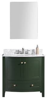 36 vogue green bathroom vanity pvc