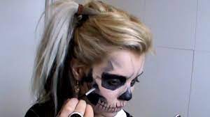 lady a born this way skeleton makeup