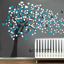 Blowing Tree Wall Stickers Vinyl Decal