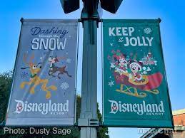 downtown disney holiday banners