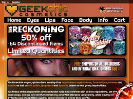 an interview with geek chic cosmetics