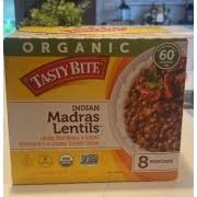 tasty bite indian madras lentils