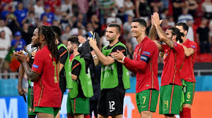 Portugal vs france at ferenc puskas stadium in budapest, hungary. Pbmkdlk5ymdbsm