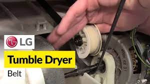 How to Replace a Tumble Dryer Drive Belt (LG) - YouTube